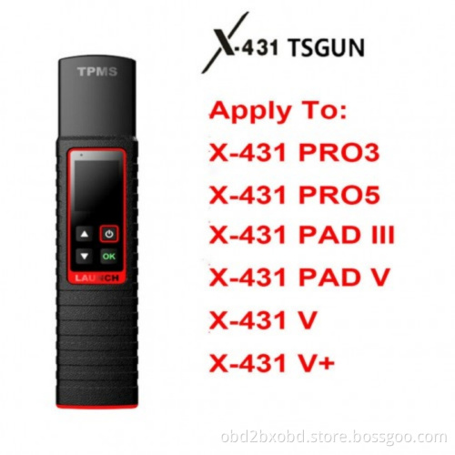 Launch X-431 TSGUN WAND TPMS Tire Pressure Detector Handheld Program Diagnostic Tool